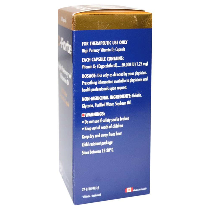 D-Forte Capsules 100's - Easy Pharmacy LLC