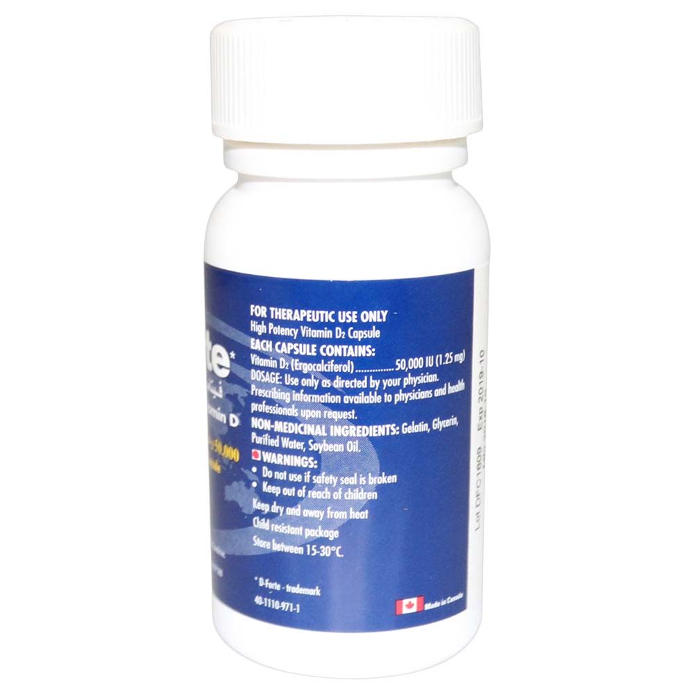 D-Forte Capsules 100's - Easy Pharmacy LLC