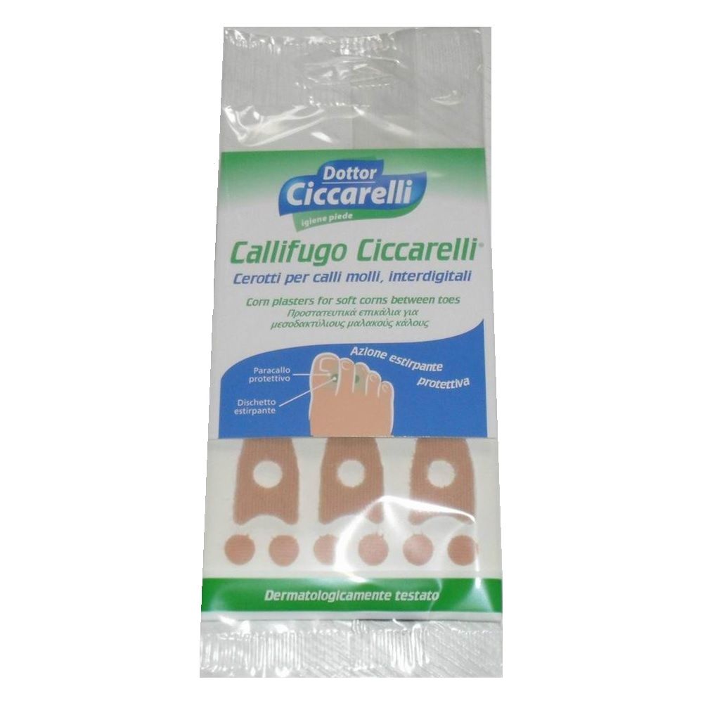 Dottor Ciccarelli Corn Pad Plasters For Soft Corn Between Toes 6's - Easy Pharmacy LLC