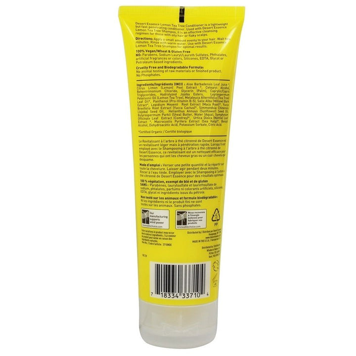 Desert Essence Lemon Tea Tree Conditioner 8 fl oz, 237 mL - Easy Pharmacy LLC