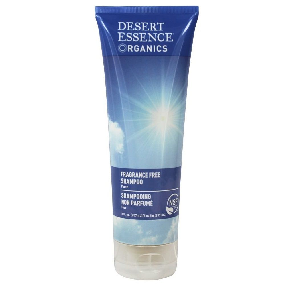 Desert Essence Organics Fragrance Free Shampoo 8 fl oz, 237 mL - Easy Pharmacy LLC
