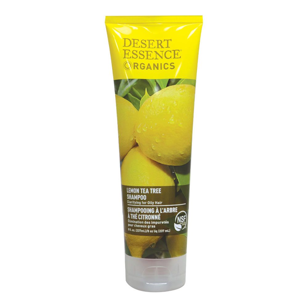 Desert Essence Organics Lemon Tea Tree Shampoo 8 fl oz, 237 mL - Easy Pharmacy LLC