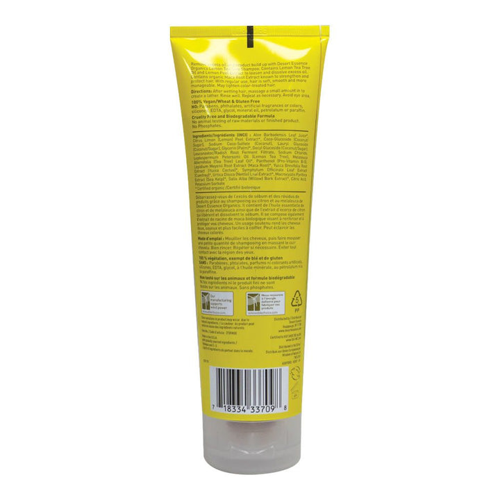 Desert Essence Organics Lemon Tea Tree Shampoo 8 fl oz, 237 mL - Easy Pharmacy LLC