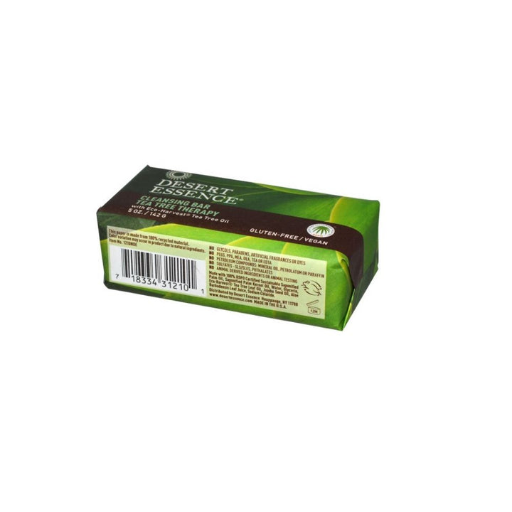 Desert Essence Tea Tree Therapy Cleansing Bar 5 oz, 142 g - Easy Pharmacy LLC