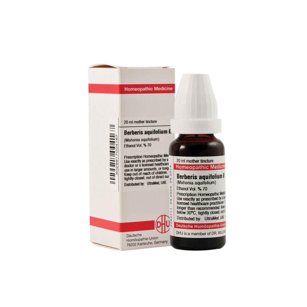 DHU Berberis Aquifolium Mother Tincture 20 mL - Easy Pharmacy LLC