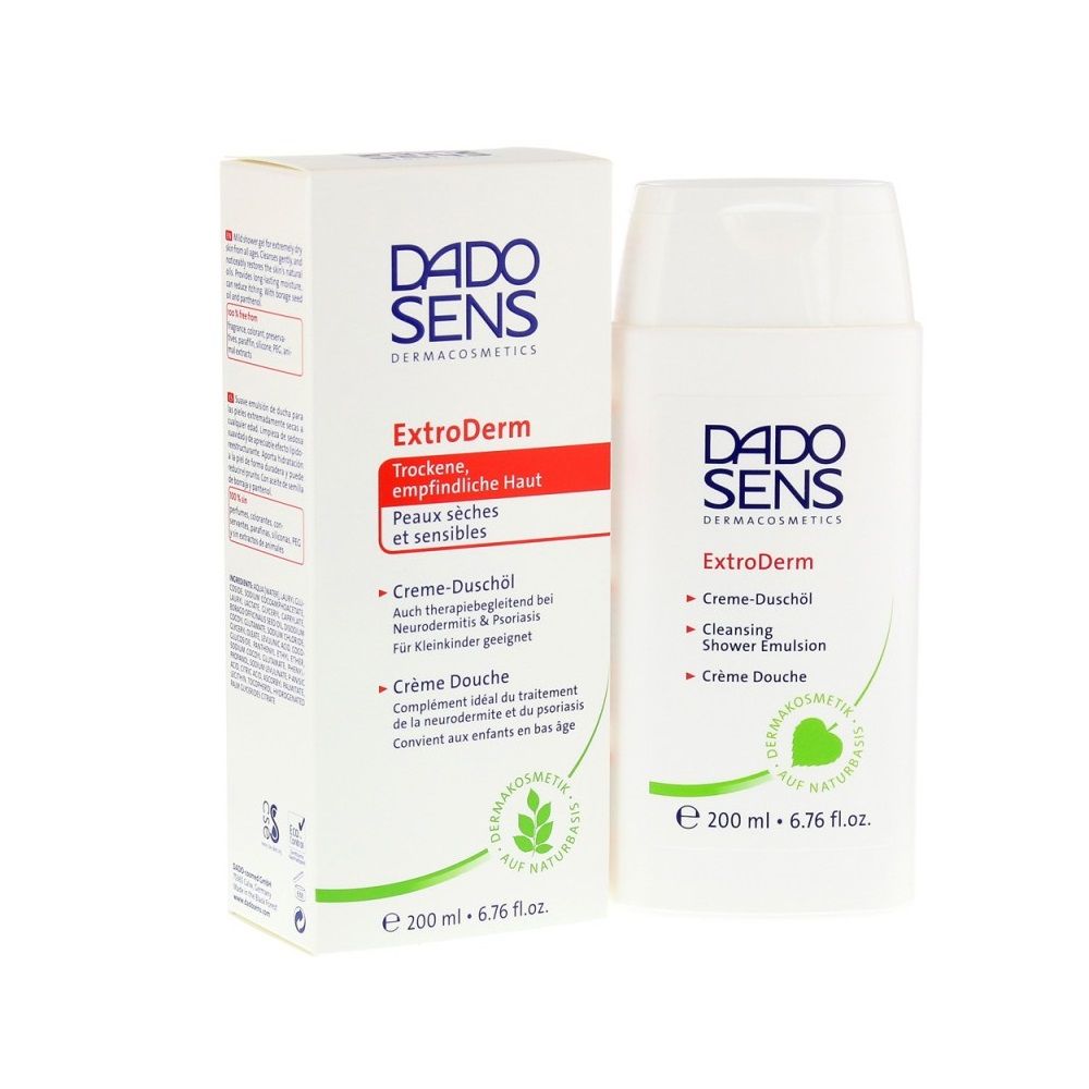 Dadosens ExtroDerm Cleansing Shower Emulsion 6.76 fl oz, 200 mL - Easy Pharmacy LLC