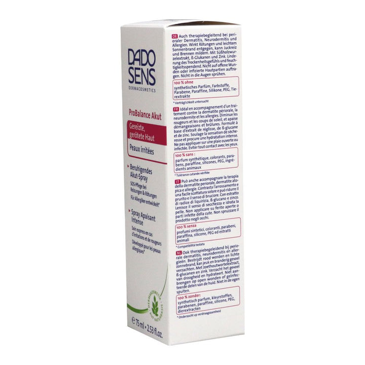 Dadosens ProBalance Soothing Acute Spray 2.53 fl oz, 75 mL - Easy Pharmacy LLC