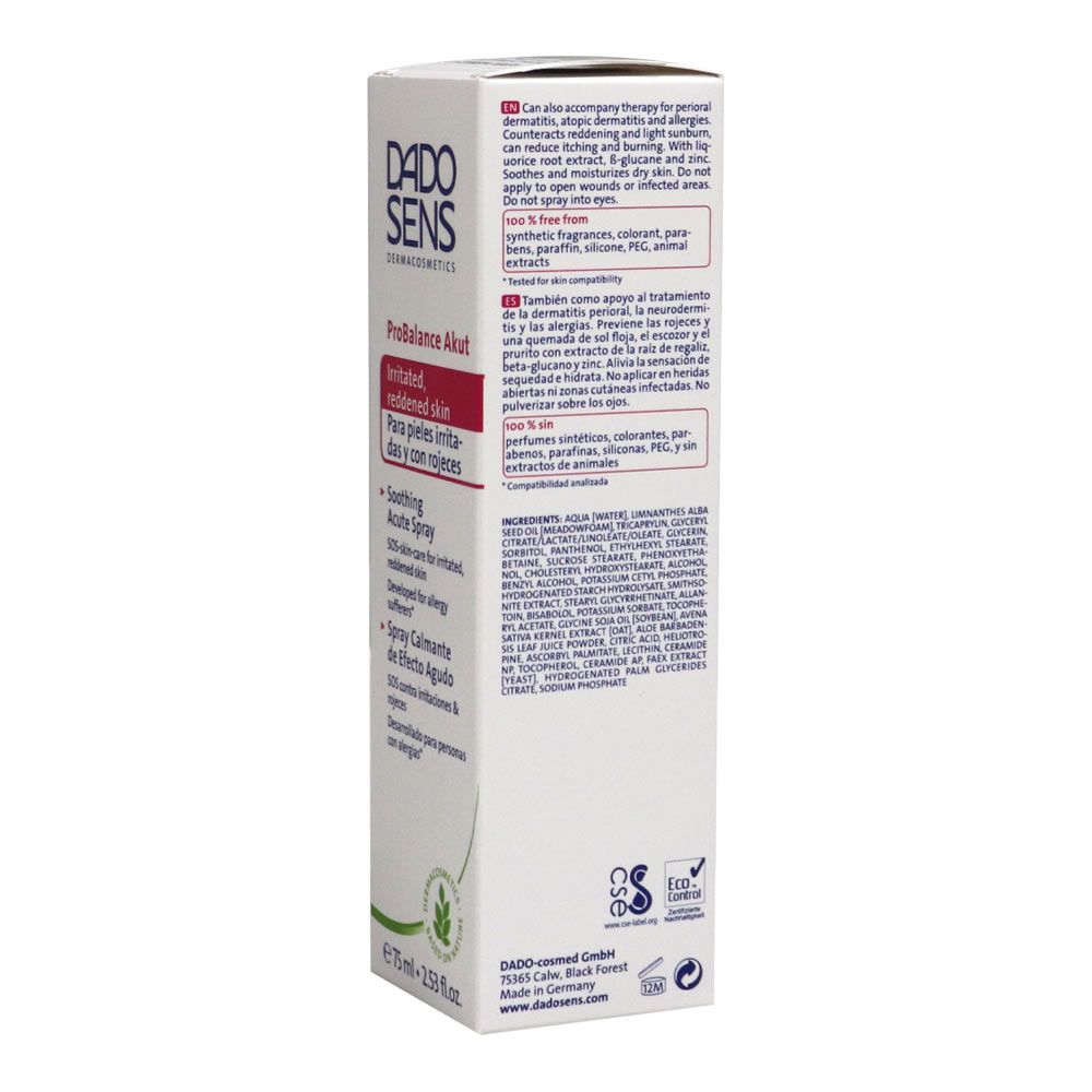 Dadosens ProBalance Soothing Acute Spray 2.53 fl oz, 75 mL - Easy Pharmacy LLC