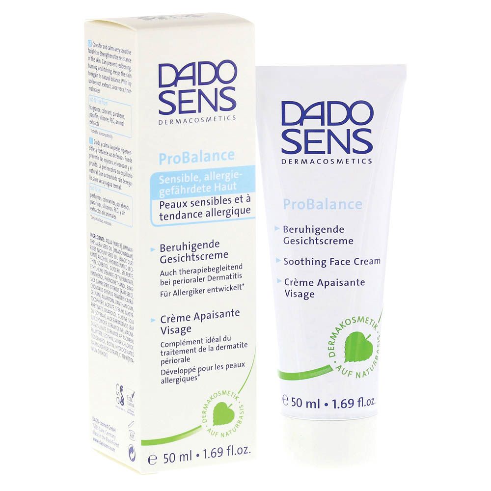 Dadosens Probalance Soothing Face Cream 50 mL - Easy Pharmacy LLC