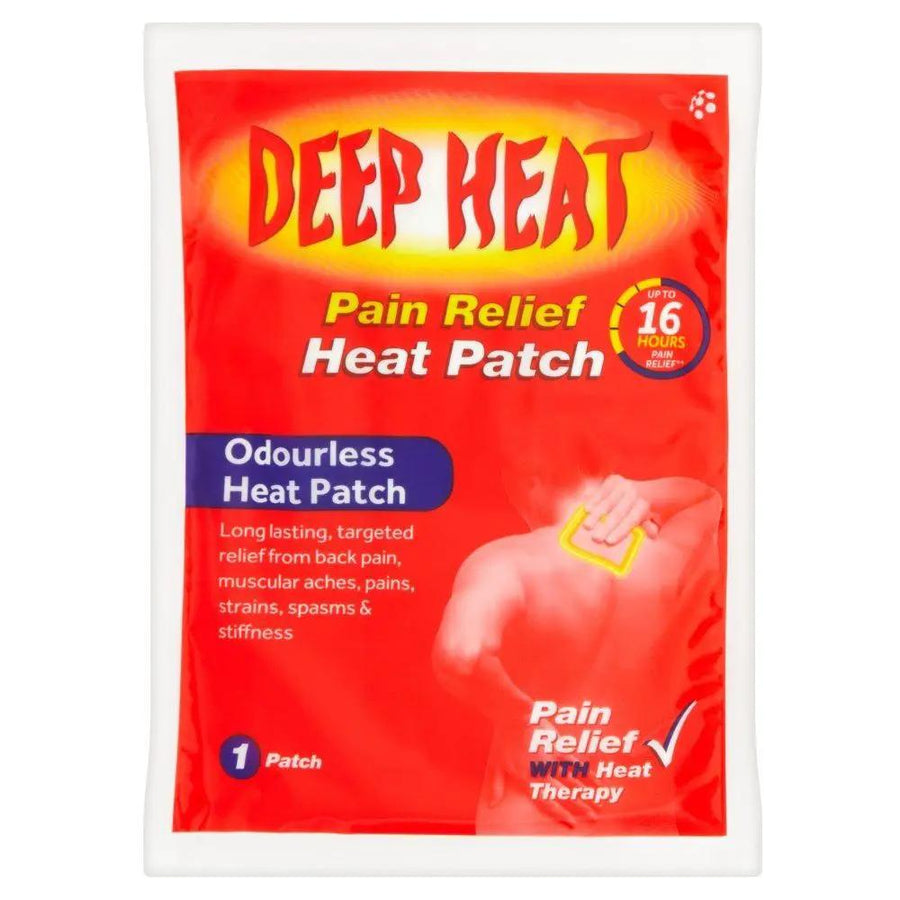 Deep Heat Patch Odourless Heat Therapy Patch Model 1