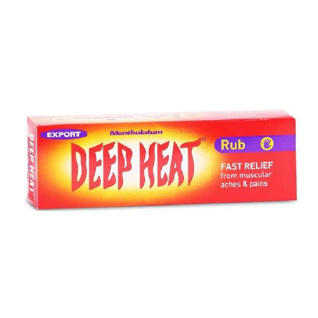Deep Heat Rub Topical Analgesic For Muscle Pain Relief 67G