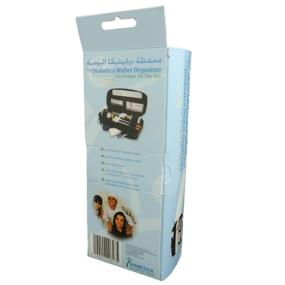 Diabetica Wallet Organizer - Easy Pharmacy LLC