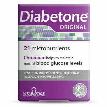 Vitabiotics Diabetone – 30 Tablets