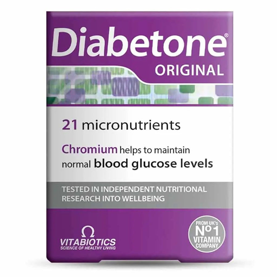 Vitabiotics Diabetone – 30 Tablets