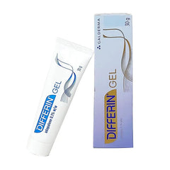 Differin 0.1% Adapalene Gel For Acne 30g