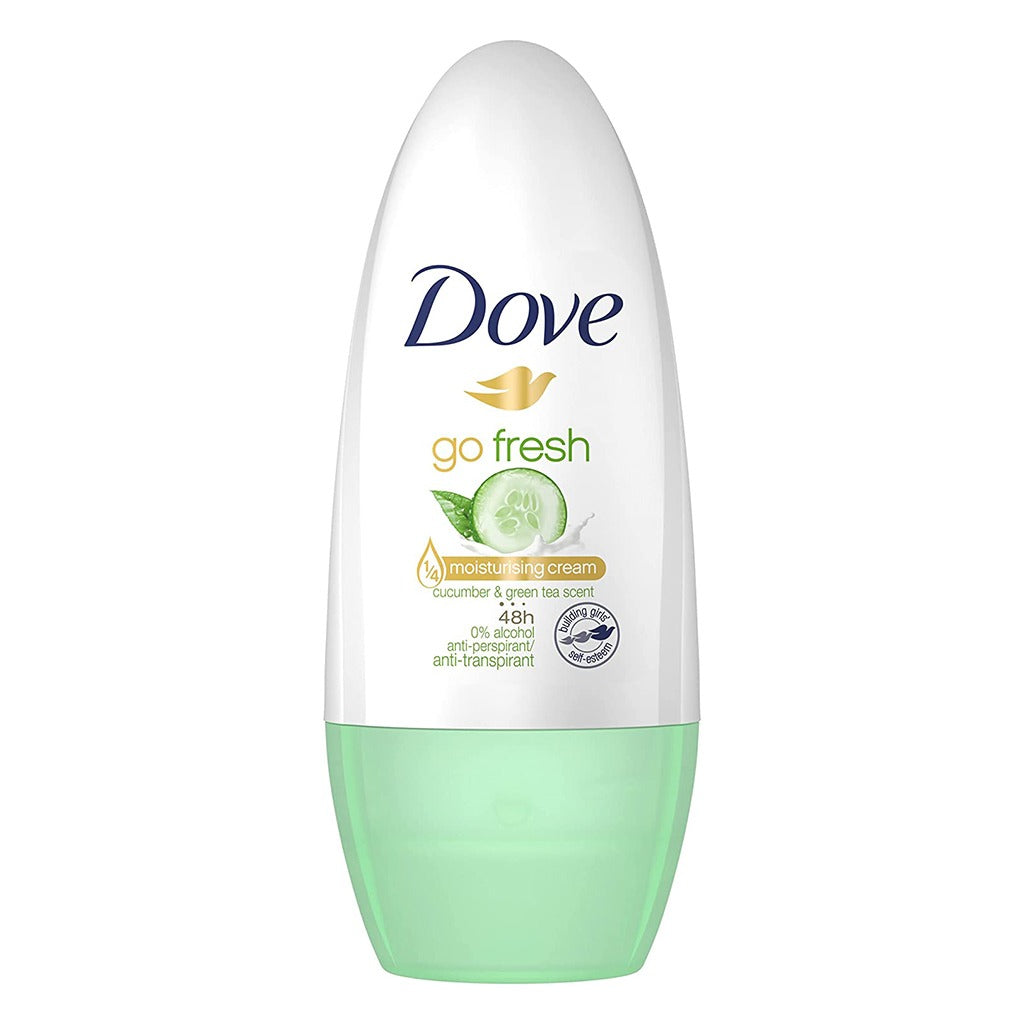 Dove Go Fresh Cucumber And Green Tea Scented Antiperspirant Roll-On 50 mL - Easy Pharmacy LLC