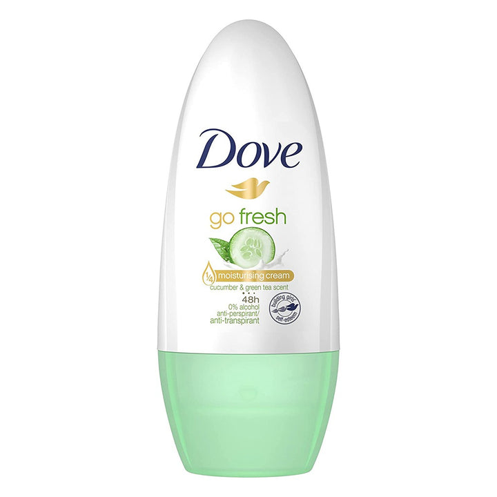 Dove Go Fresh Cucumber And Green Tea Scented Antiperspirant Roll-On 50 mL - Easy Pharmacy LLC