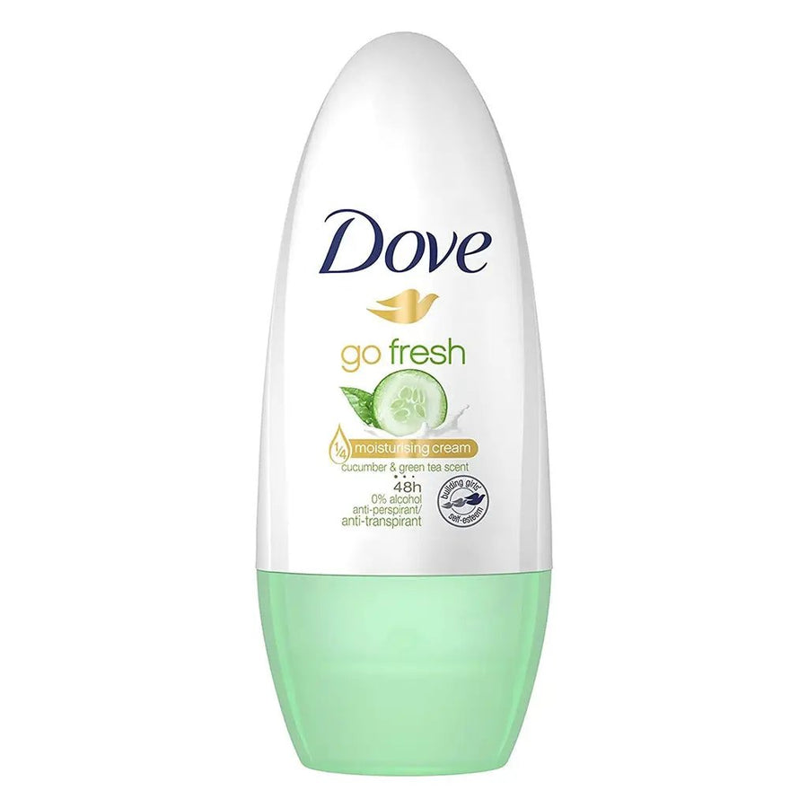 Dove Go Fresh Cucumber And Green Tea Scented Antiperspirant Roll-On 50 mL