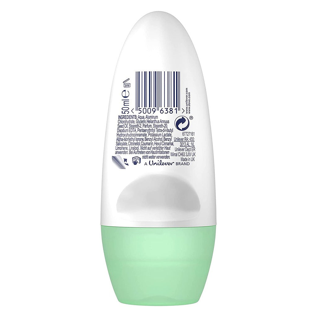 Dove Go Fresh Cucumber And Green Tea Scented Antiperspirant Roll-On 50 mL - Easy Pharmacy LLC