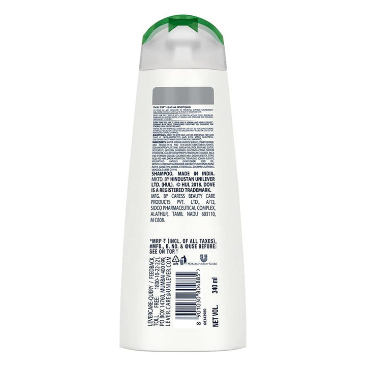 Dove Hair Fall Rescue Shampoo For Weak Hair 400 mL - Easy Pharmacy LLC