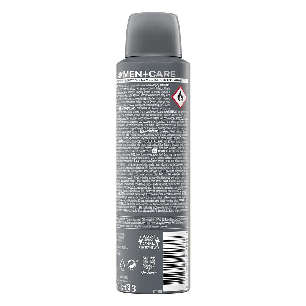 Dove Men+ Care Extra Fresh Antiperspirant Spray 150 mL - Easy Pharmacy LLC