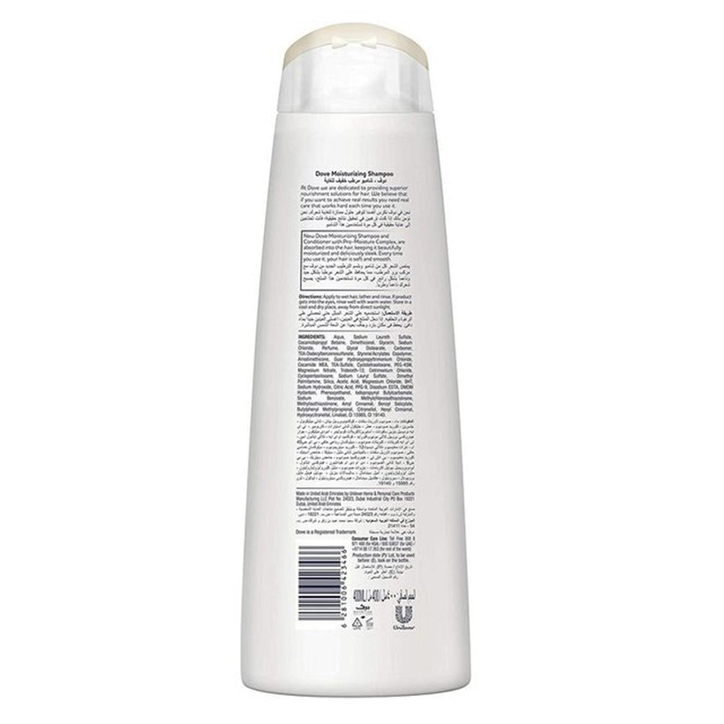 Dove Moisturizing Shampoo 400 mL - Easy Pharmacy LLC