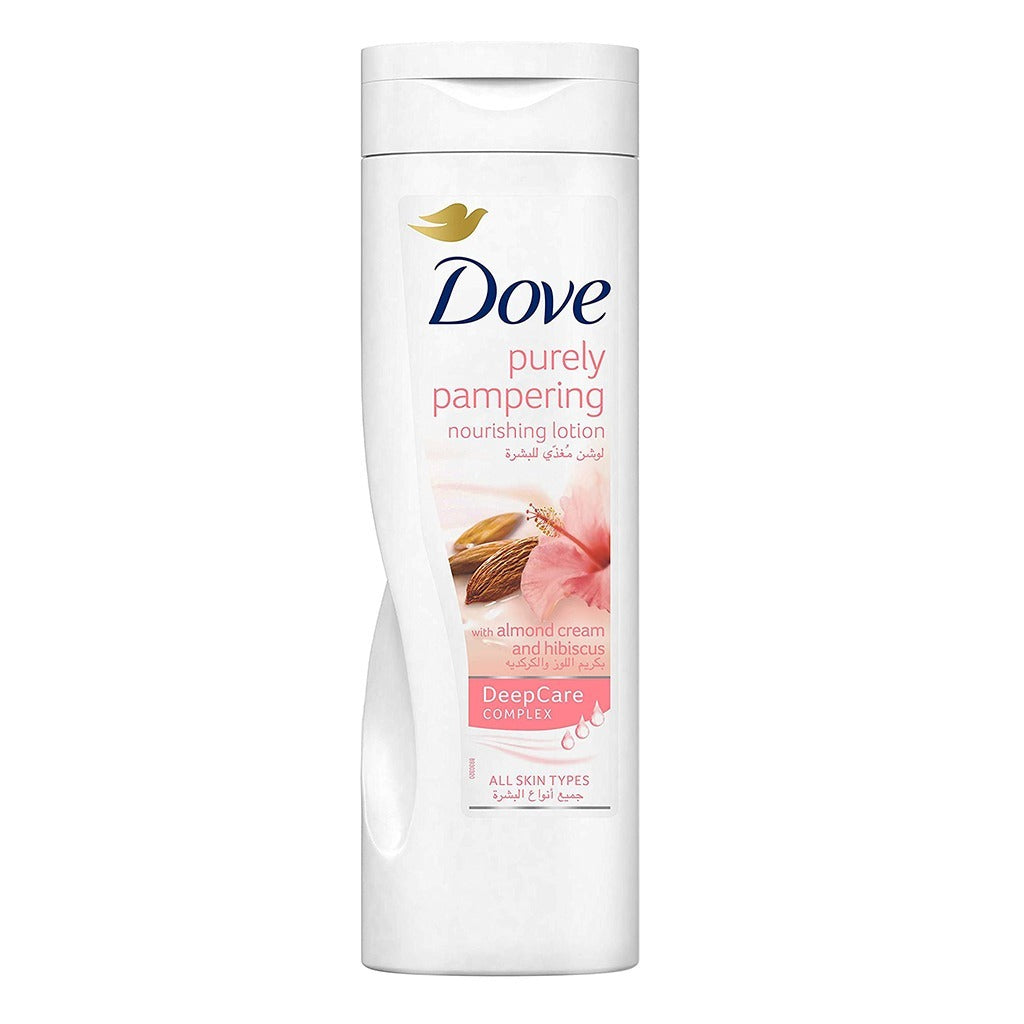 Dove Purely Pampering Nourishing Body Lotion With Almond Cream & Hibiscus 250 mL - Easy Pharmacy LLC