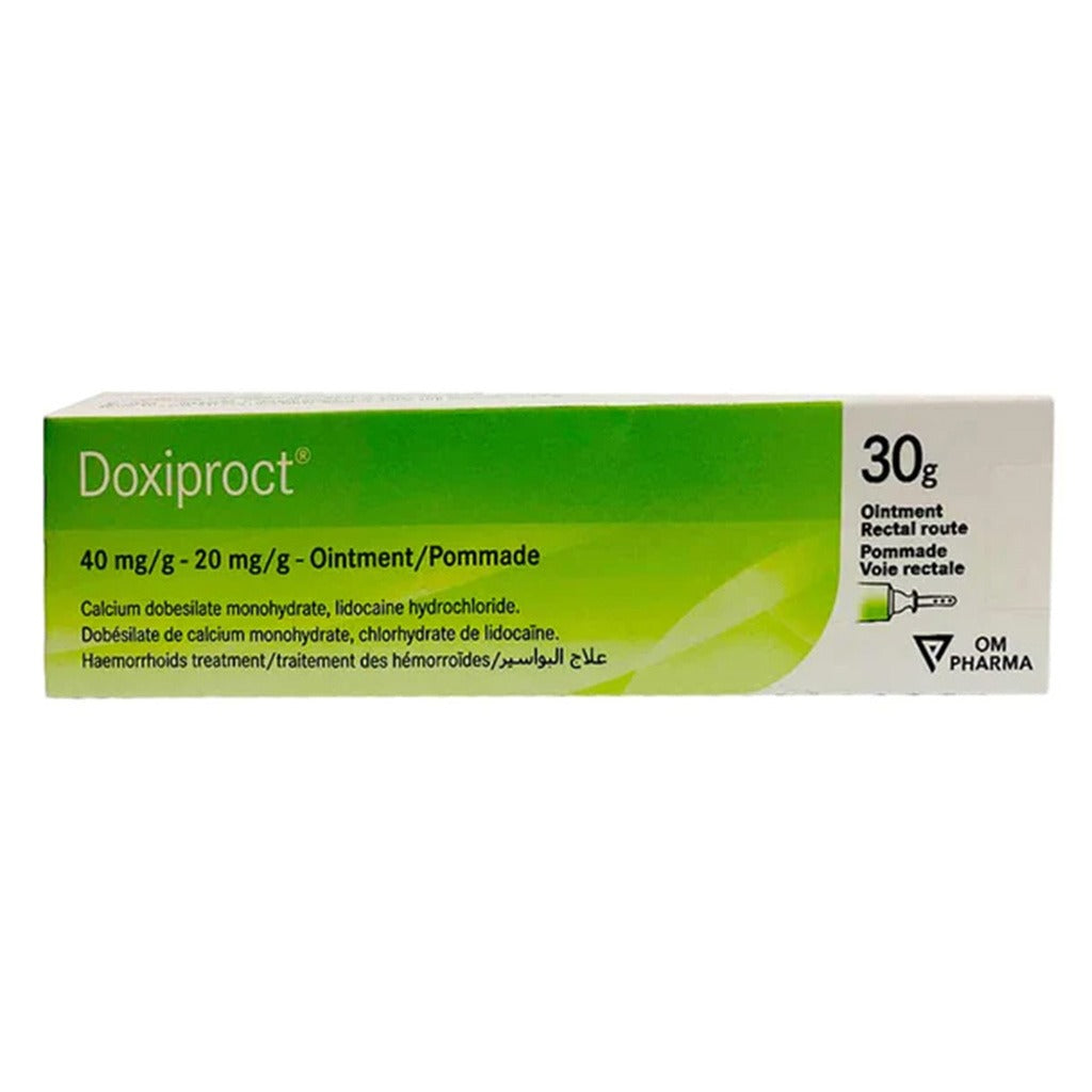 Doxiproct Rectal Ointment For Hemorrhoids 30g - Easy Pharmacy LLC