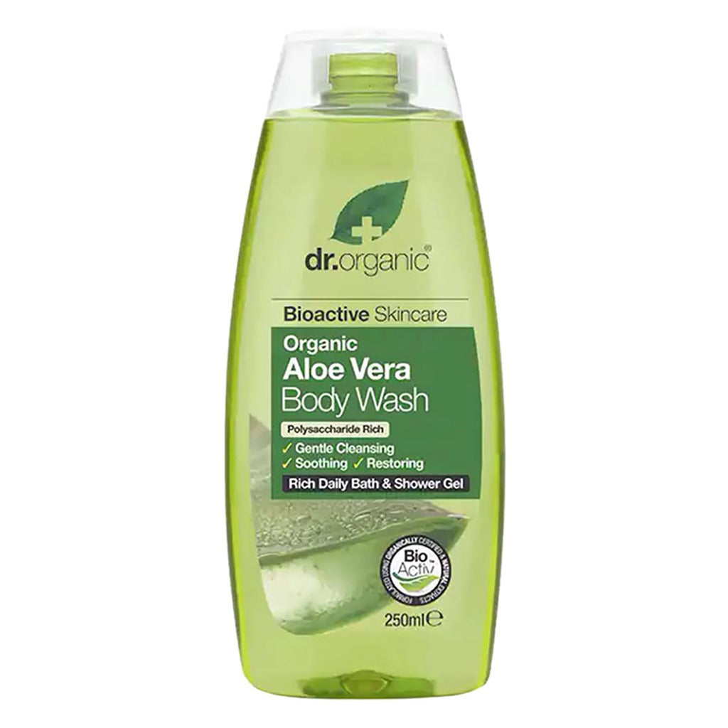 Dr.Organic Aloe Vera Body Wash 250 mL - Easy Pharmacy LLC