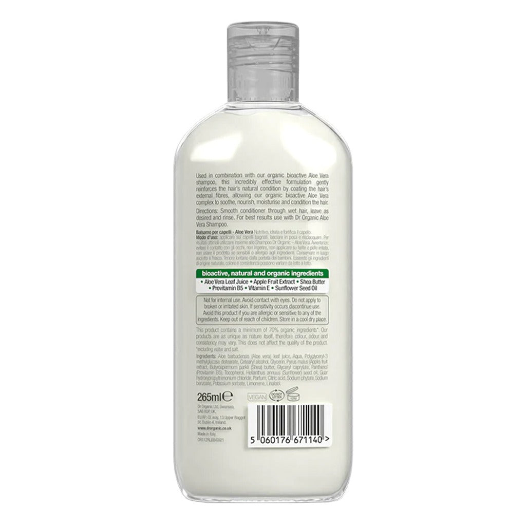 Dr.Organic Aloe Vera Conditioner 265 mL - Easy Pharmacy LLC