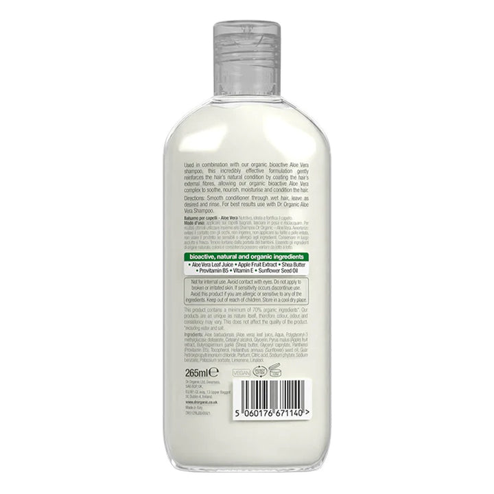 Dr.Organic Aloe Vera Conditioner 265 mL - Easy Pharmacy LLC