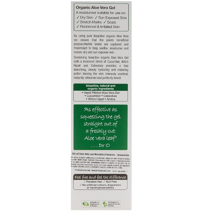 Dr. Organic Aloe Vera Cucumber Gel 200 mL - Easy Pharmacy LLC