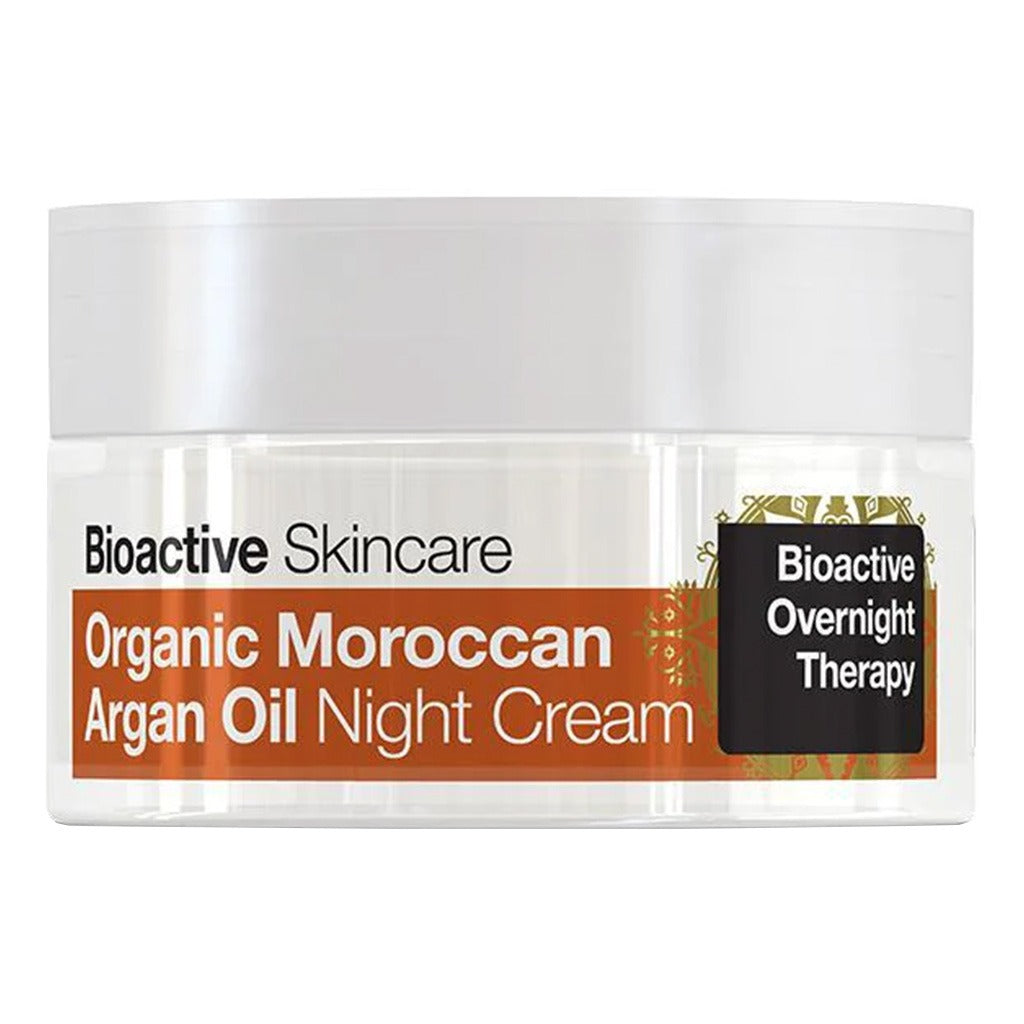 Dr.Organic moroccan argan oil night cream 50 mL - Easy Pharmacy LLC