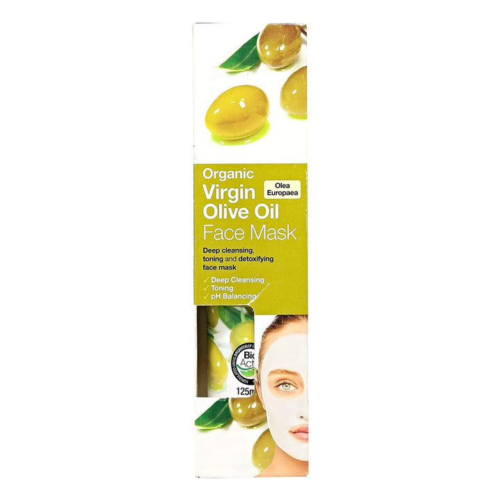 Dr.Organic Virgin Olive Oil Facial Mask 125 mL - Easy Pharmacy LLC