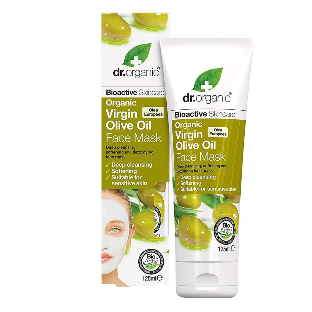 Dr.Organic Virgin Olive Oil Facial Mask 125 mL - Easy Pharmacy LLC