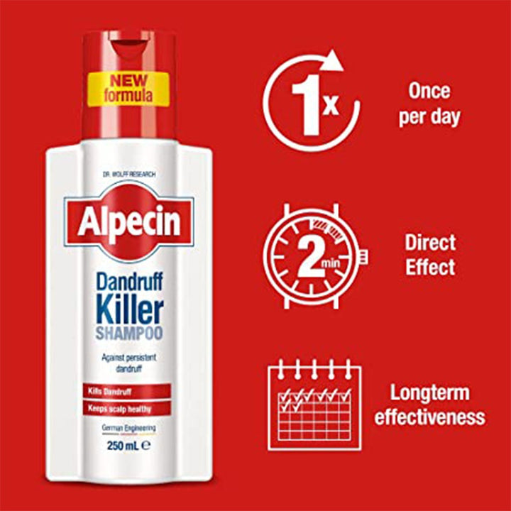 Alpecin Dandruff Killer Shampoo 250 mL - Easy Pharmacy LLC