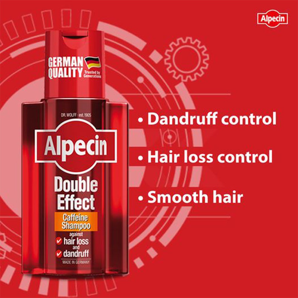 Dr.Wolff Alpecin Double Effect Caffeine Shampoo 200 mL - Easy Pharmacy LLC