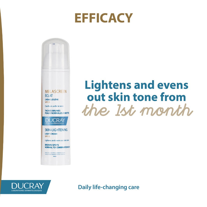 Ducray Melascreen Eclat SPF15 Light Cream 40 mL - Easy Pharmacy LLC