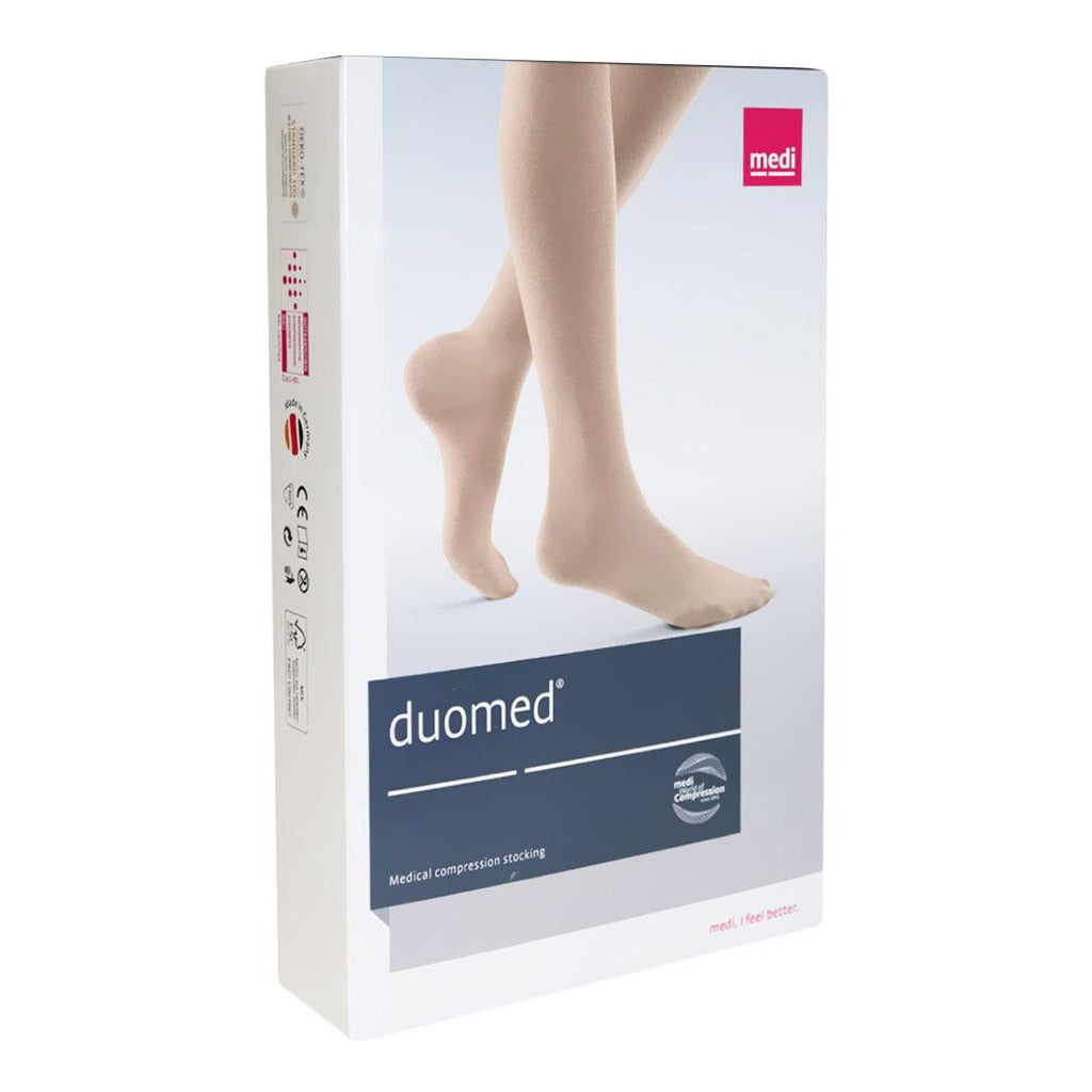 Duomed Calf CCL1 Open Toe Compression Stocking Medium - Easy Pharmacy LLC