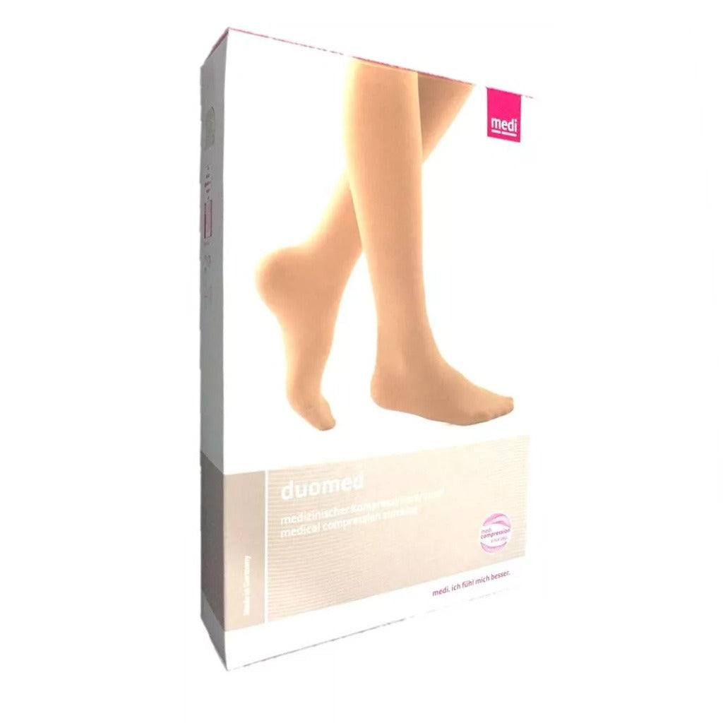 Duomed Thigh Closed Toe CCL1 Compression Stocking Medium - Easy Pharmacy LLC
