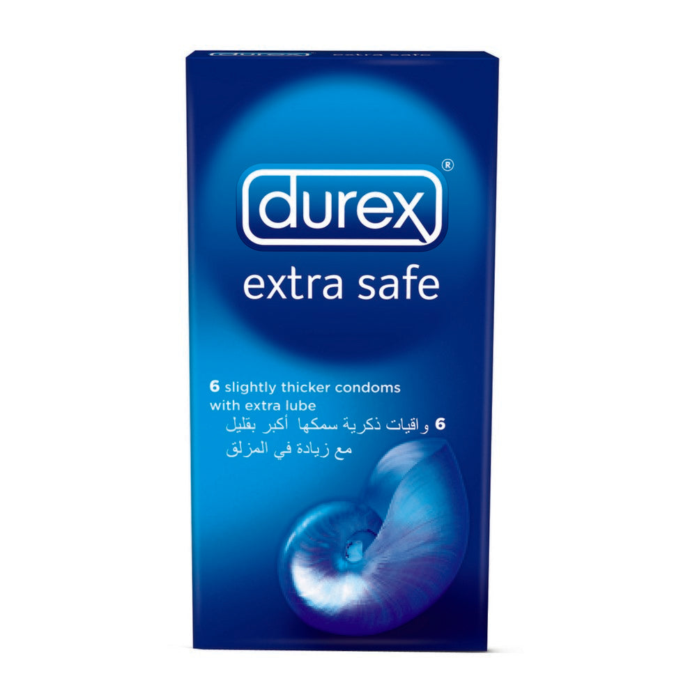 Durex Extra Safe Condoms 6's - Easy Pharmacy LLC