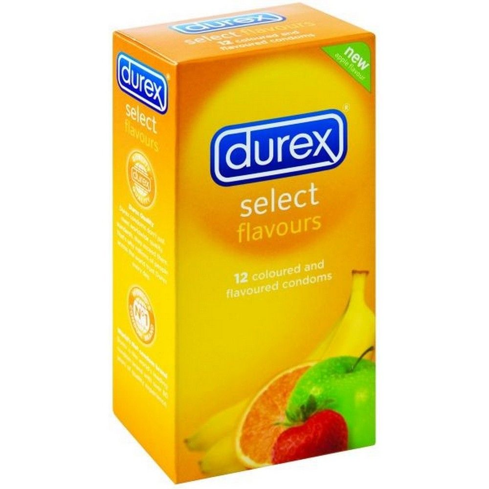 Durex Select Flavours Condoms 12's - Easy Pharmacy LLC