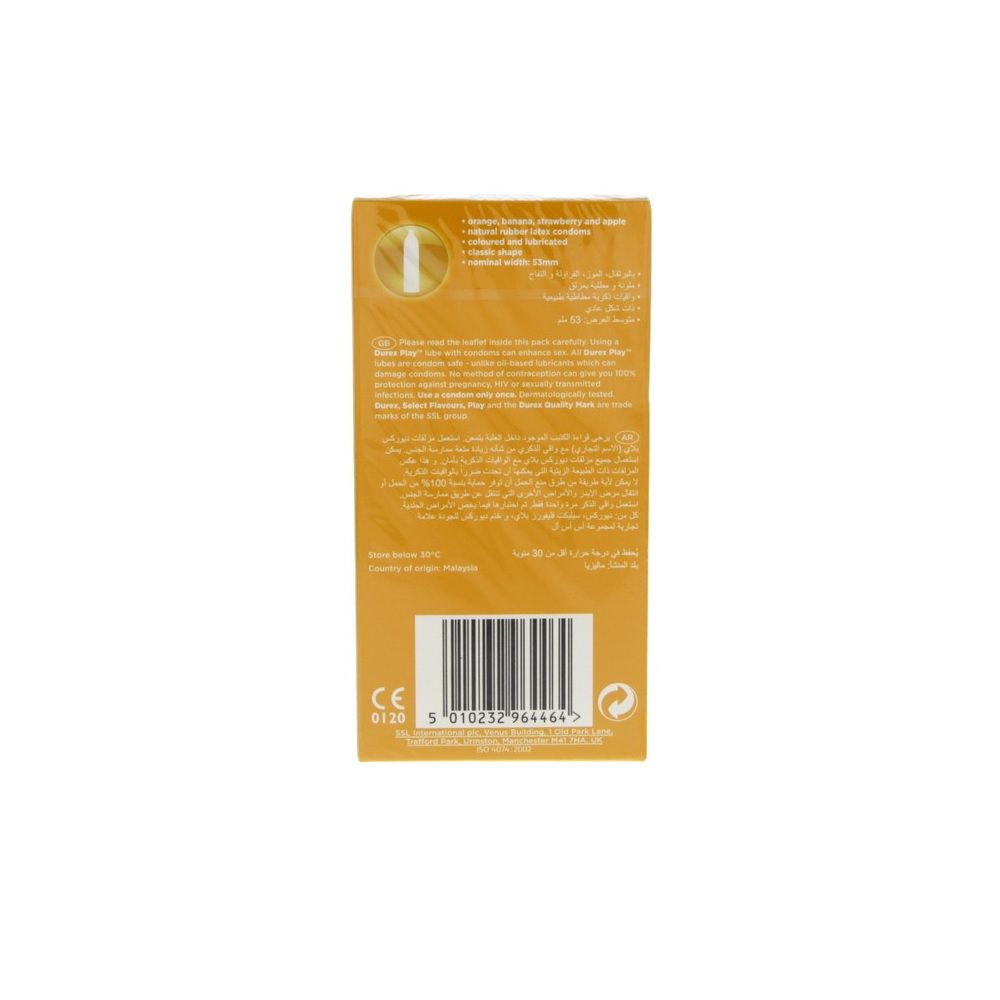Durex Select Flavours Condoms 12's - Easy Pharmacy LLC