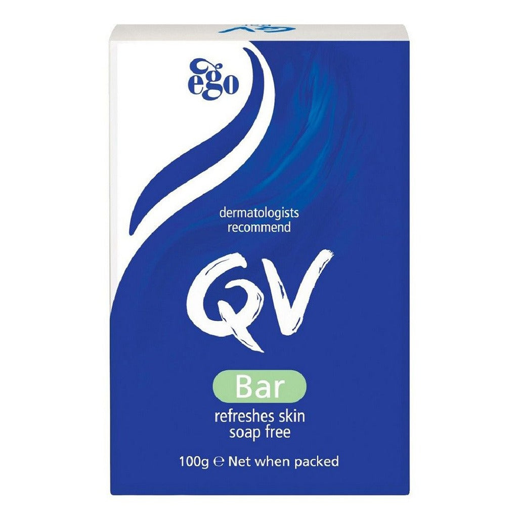 Ego QV Bar, Soap Free 100g - Easy Pharmacy LLC