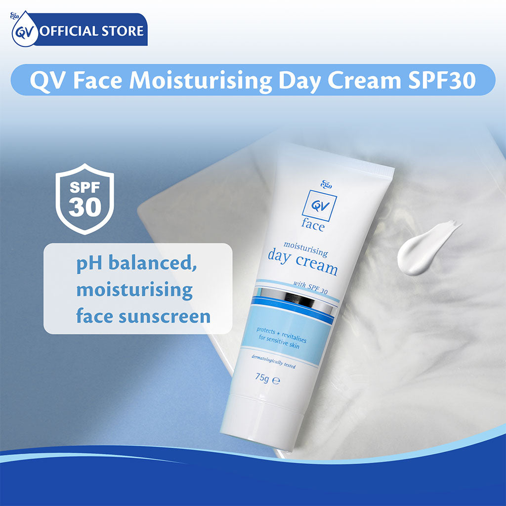 Ego QV Face Moisturizing Day Cream With SPF 30, 75g - Easy Pharmacy LLC