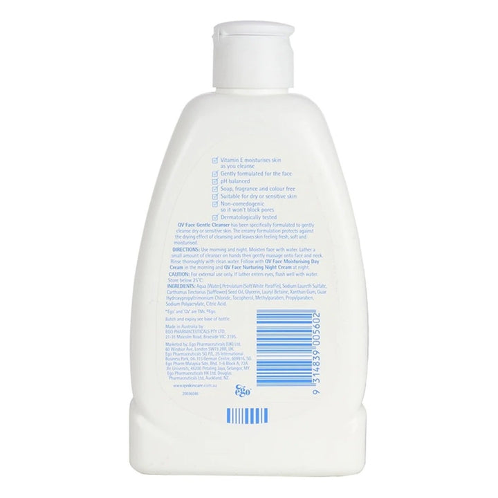 Ego QV Face Gentle Cleanser 250g - Easy Pharmacy LLC