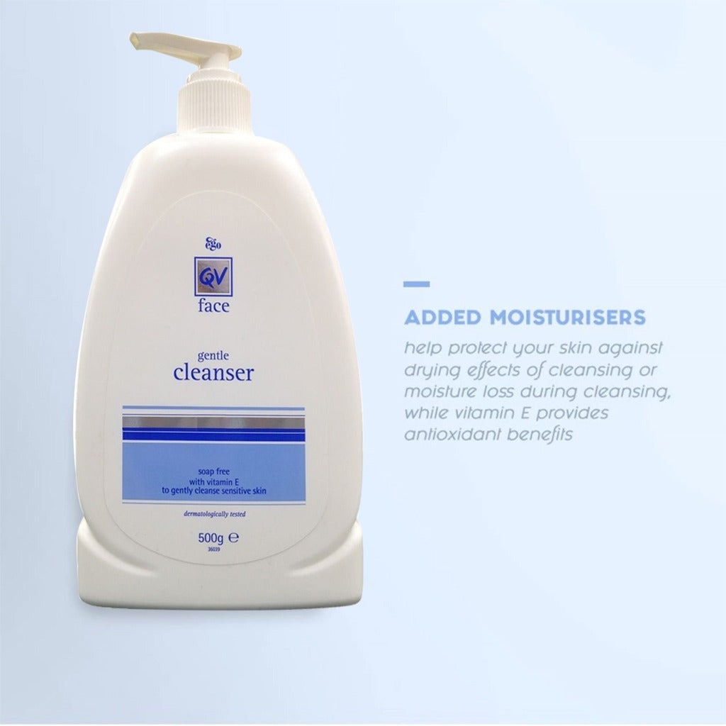 Ego QV Face Gentle Cleanser 500 g - Easy Pharmacy LLC