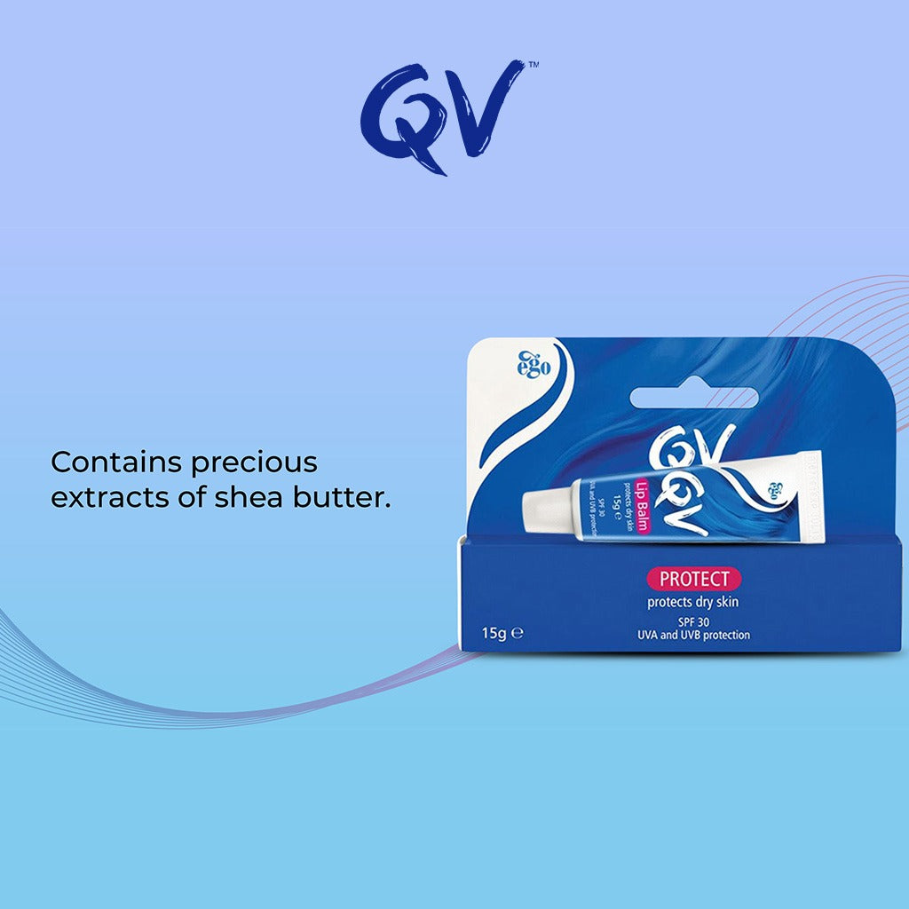 Ego QV Lip Balm With SPF30 For Chapped Lips 15g - Easy Pharmacy LLC