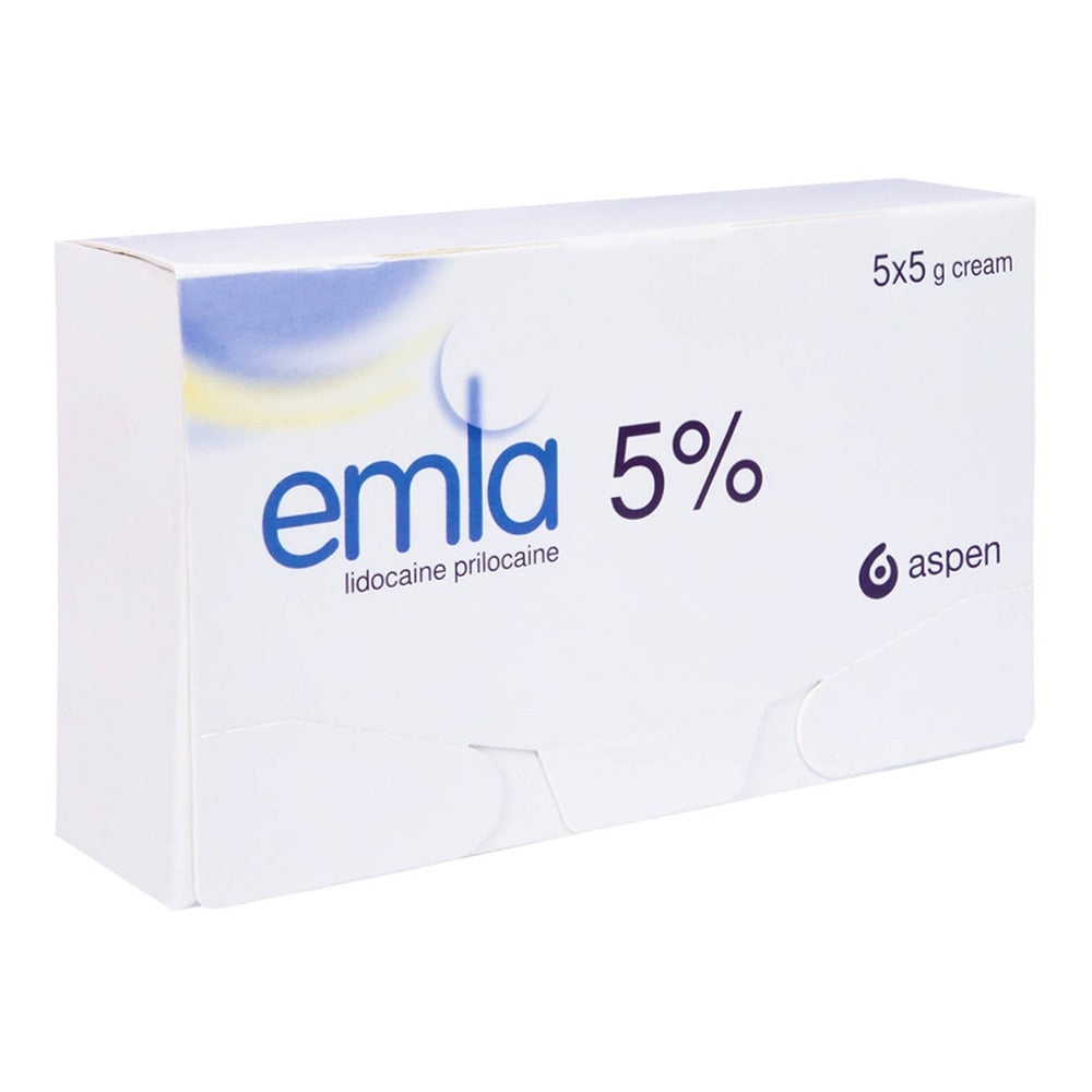 Aspen Emla Skin Numbing Topical Anaesthetic Cream 5 g 5's - Easy Pharmacy LLC