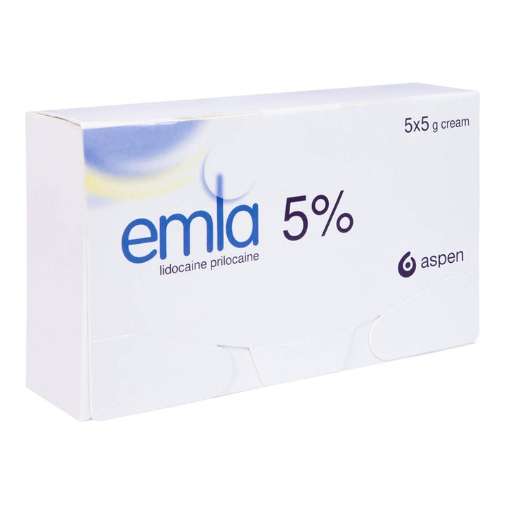 Aspen Emla Skin Numbing Topical Anaesthetic Cream 5 g 5's - Easy Pharmacy LLC